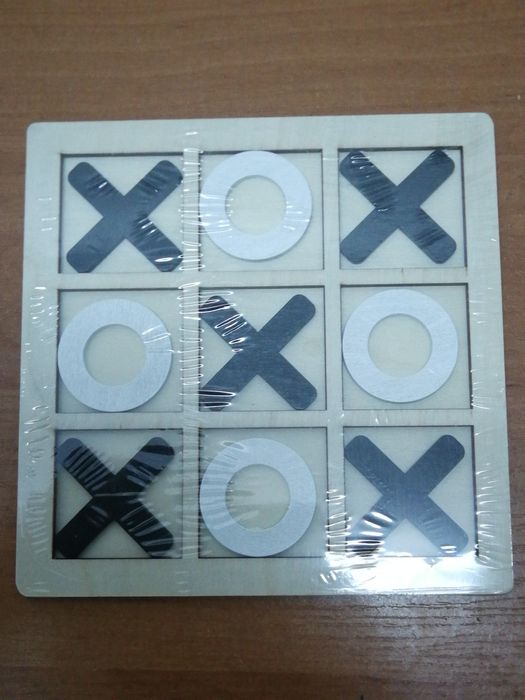 Gra z drewna kółko krzyżyk dla dzieci i dorosłych