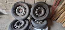Felgi 15 z oponami zimowymi 195/65R15