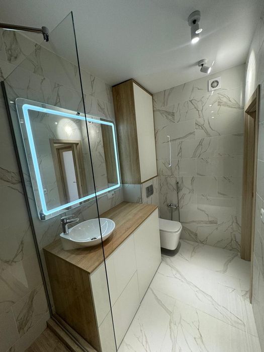 Стильная евро3 комнатная Рассрочка на 18 месяцев