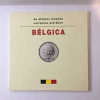 BELGICA - série das últimas moedas correntes pré-EURO