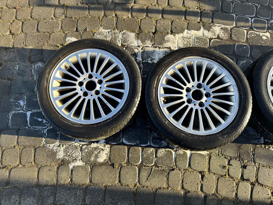 Komplet alufelg 215/50/17 5x120 ET47 idealne na zime bmw e46 e90