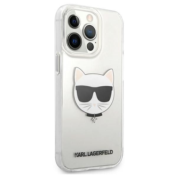 Karl Lagerfeld Etui na iPhone 13 Pro Max Transparentne Choupette