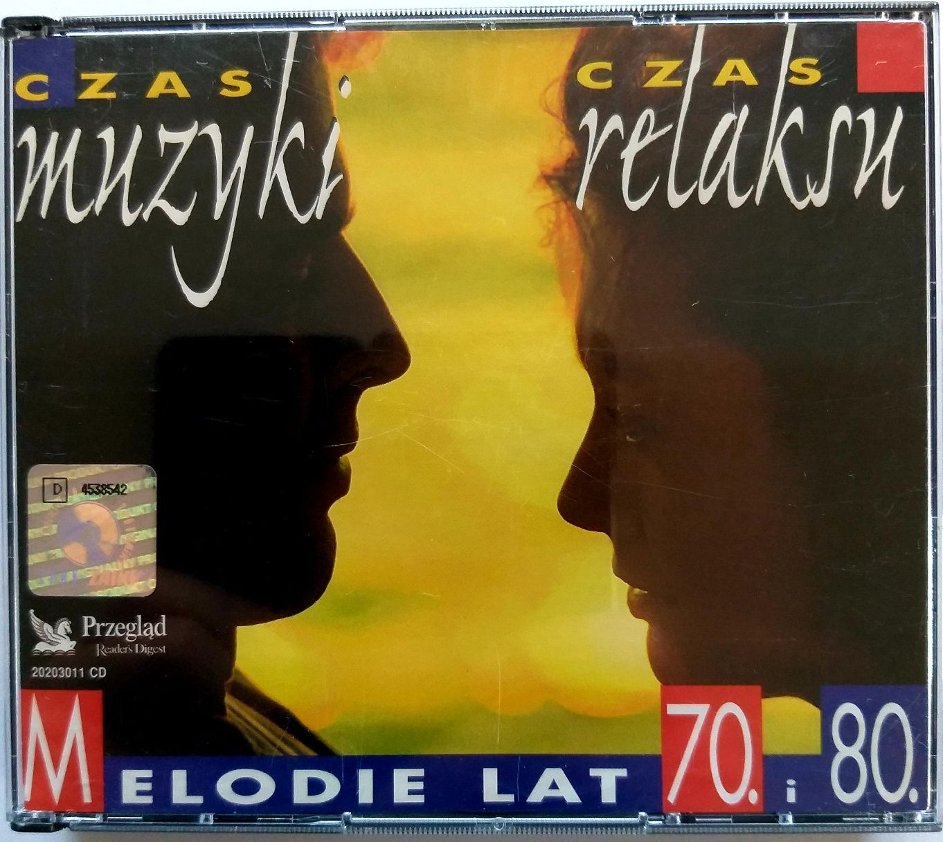 Czas Muzyki Czas Relaksu Melodie Lat 70 i 80 5CD Box 1997r