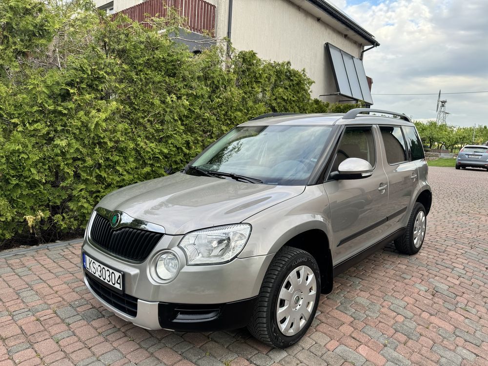 Skoda Yeti 2.0 TDI 140km 4x4 2011r Stan Bardzo Dobry Opłaty na Rok