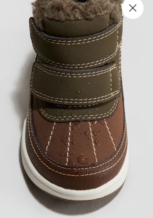 Зимові ботинки водонепронекні H&M 22 розмір