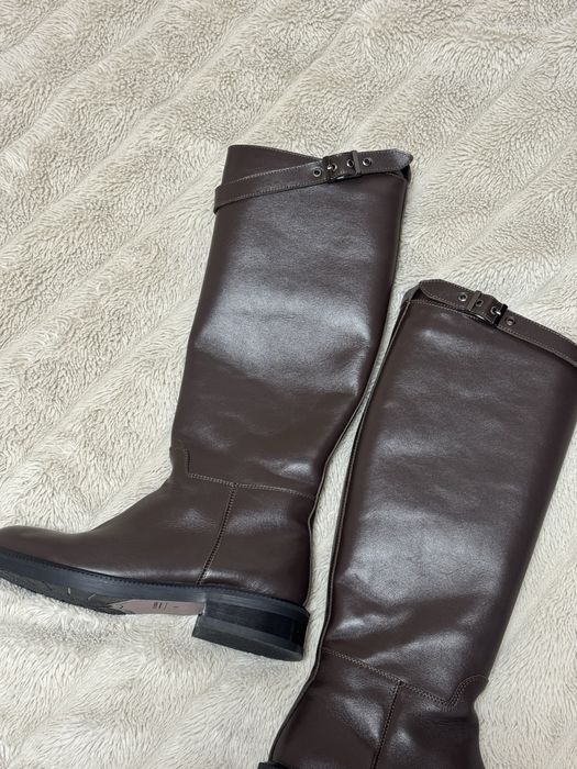 Жокейські чоботи (єврозима),натуральна шкіра