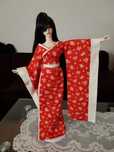 Kimono yukata na lalki bjd SD