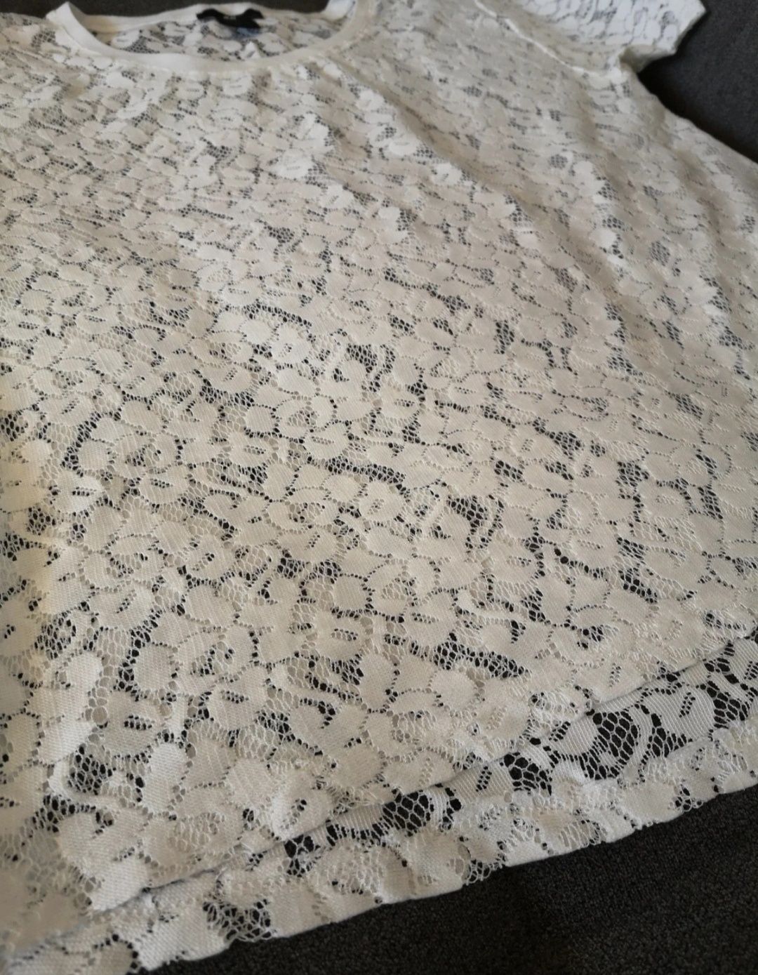 Koronkowa bluzka H&M S