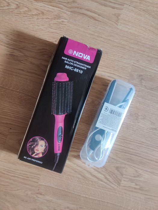 Гребінець стайлер електричний — Nova