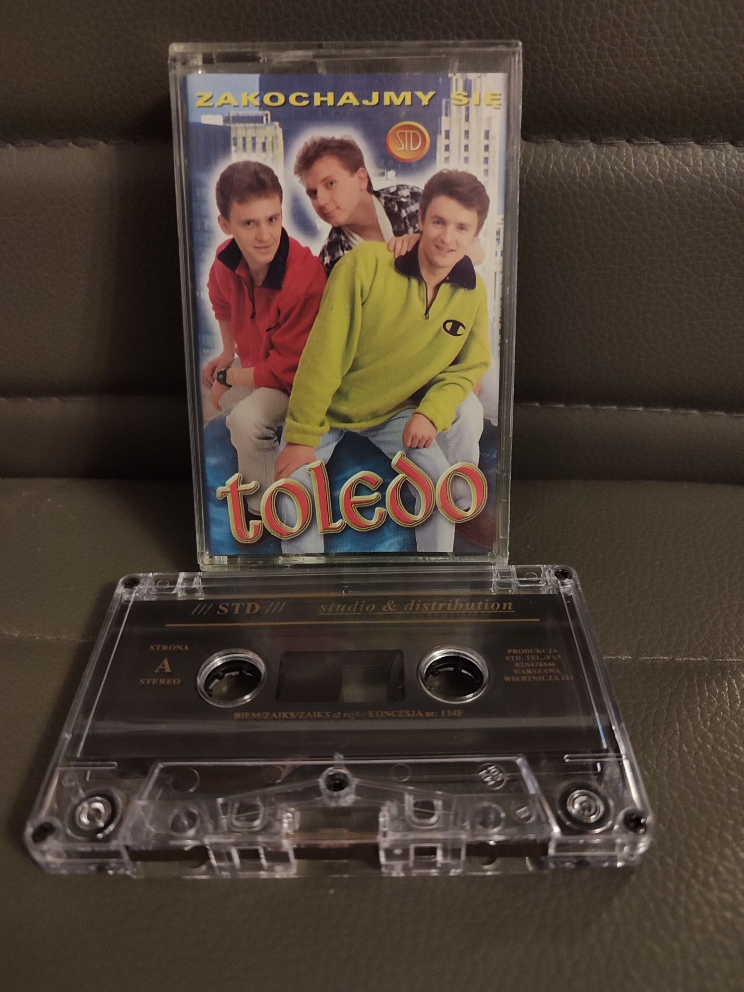 TOLEDO zakochajmy się disco polo kaseta audio