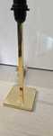 base candeeiro dourado