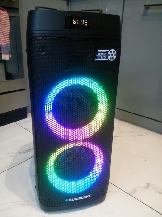 Głośnik BLAUPUNKT PB05DB, 500W, Bluetooth, Bater. 8 godzin,+ mikrofon.