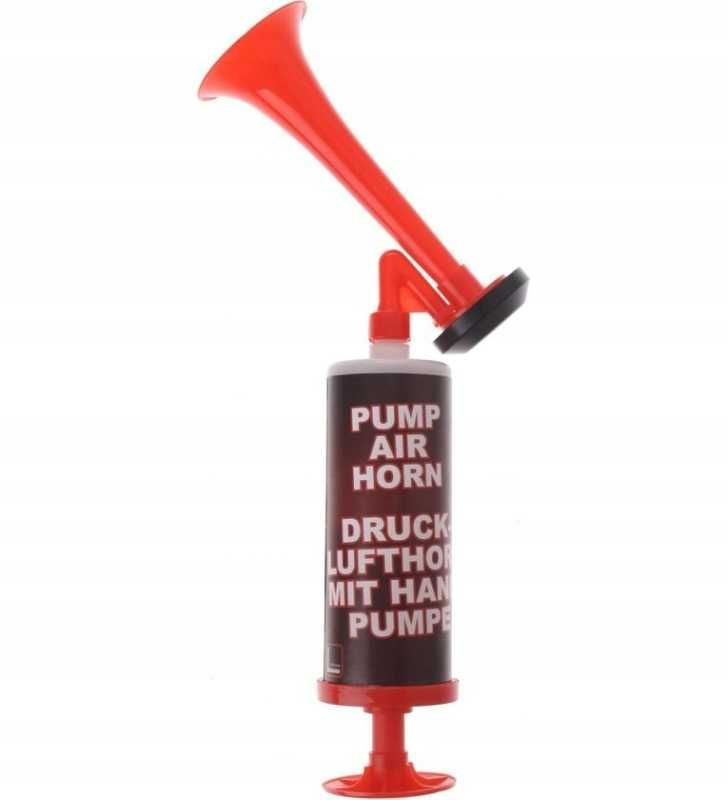 Pump air horn trąbka kibica piłki nożnej na mecz