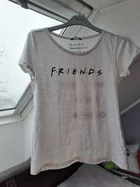 biały T-shirt Friends