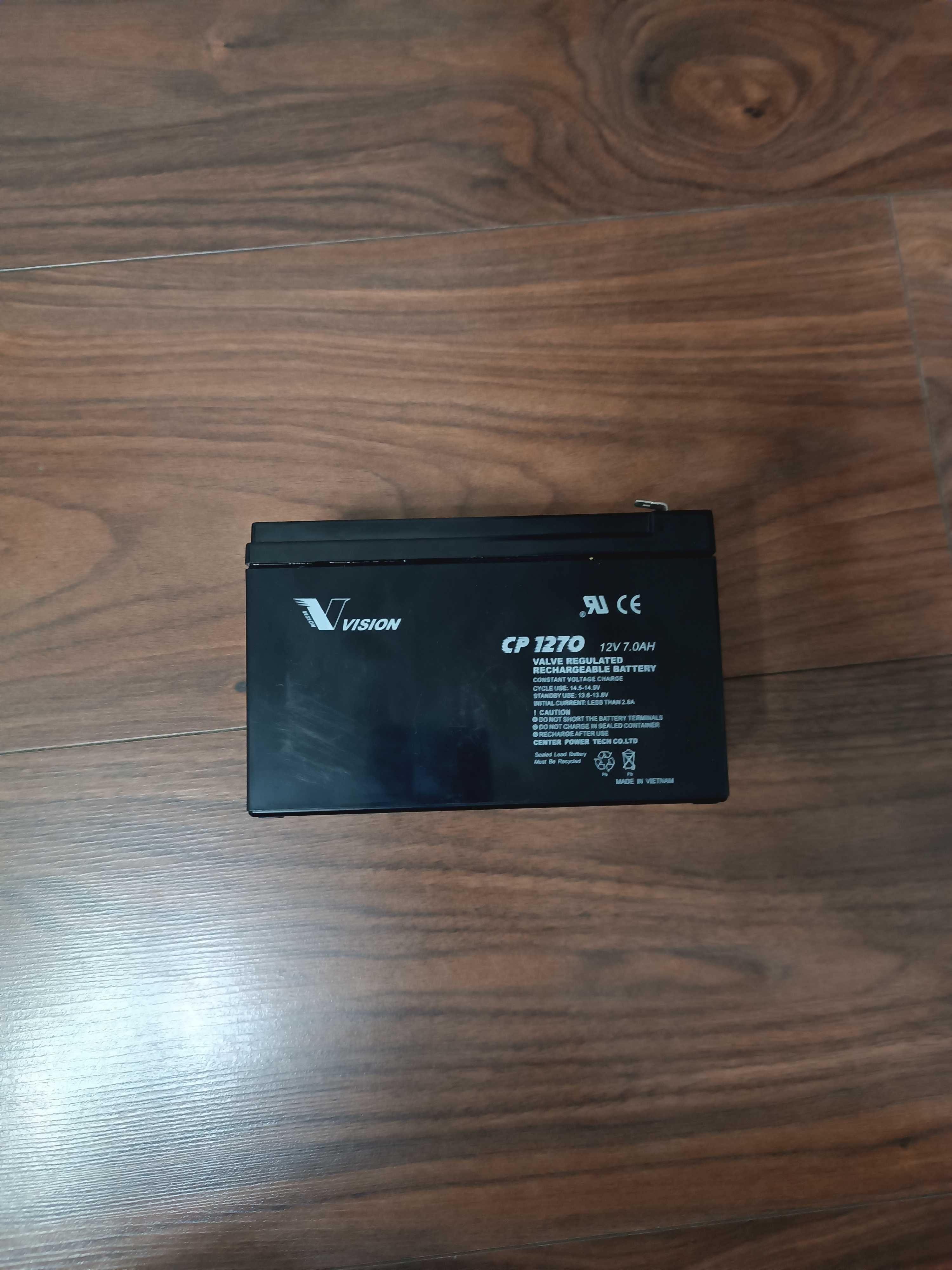 Акумулятор Vision 12v 7a