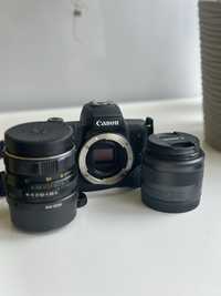 Canon М50 та два обʼєктива