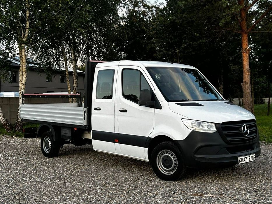 Mercedes-Benz Sprinter 316 CDI automat MAX burtowy skrzynia Doka brygadiera 6-cio miejscowy z Niemiec 3,4m paka 2020 model  Sprinter 316 CDI automat MAX burtowy skrzynia Doka brygadiera 6-cio mi