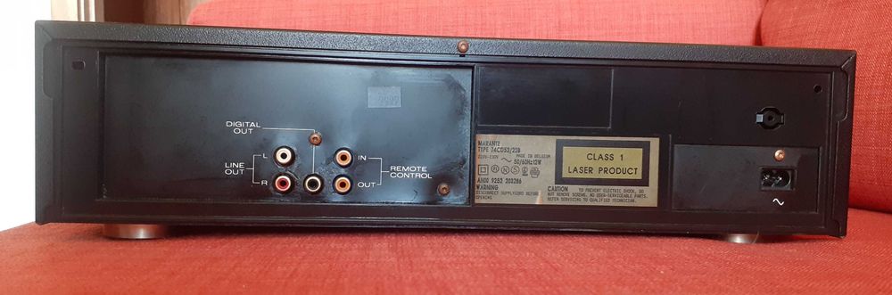 Leitor de CDs Marantz 52MKII