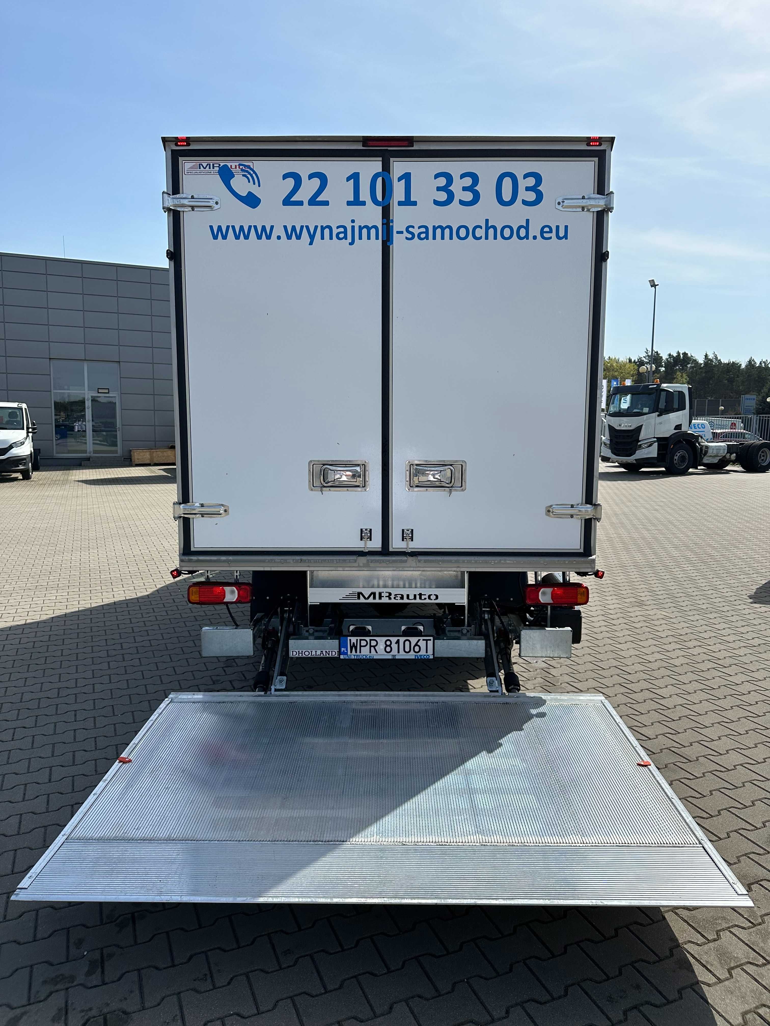 Wynajem IVECO DAILY 3.0 180KM Chłodnia #Izoterma #Kontener #Winda