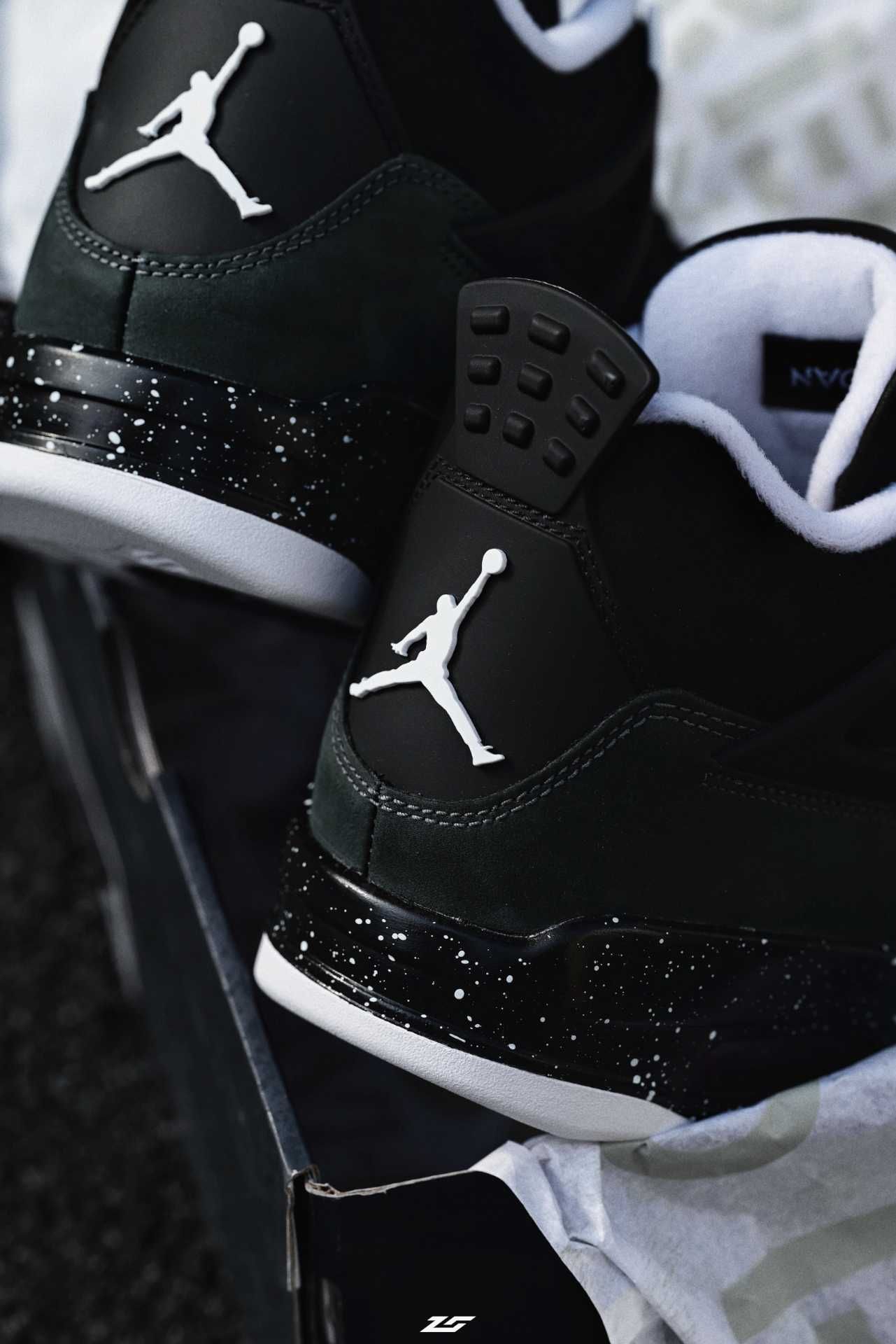 Jordan4Air4Retro Fear UnisexTrampki R.43