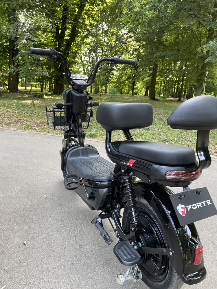 Електро велосипед FORTE CLASSIC доставка 100км БЕЗКОШТОВНА.