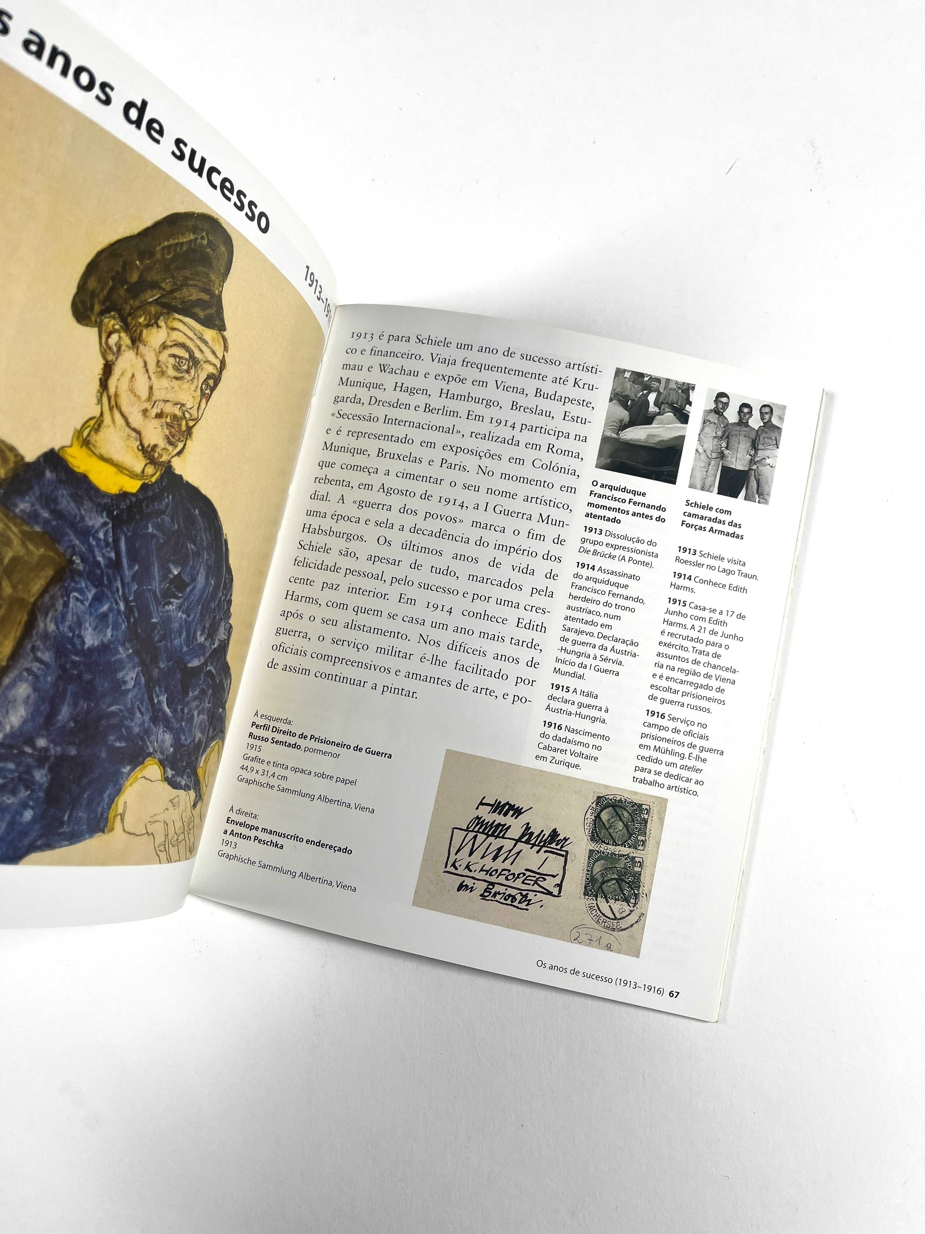 Egon Schiele Vida e Obra Miniguia de arte Könemann 2001 Livro