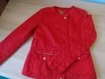 Massimo dutti czerwona kurtka 38