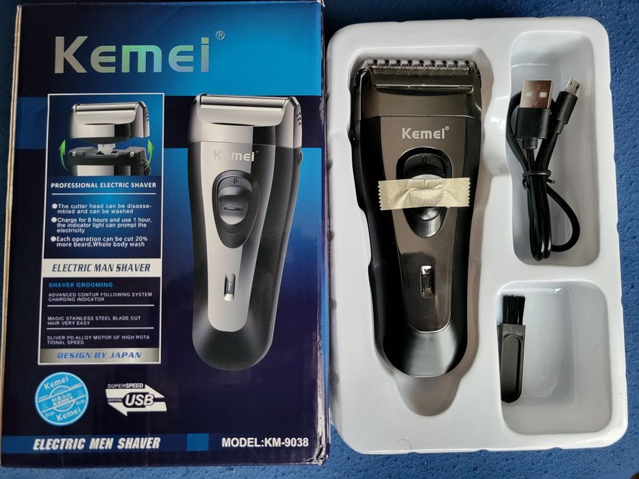 Golarka akumulatorowo-sieciowa  -nowa