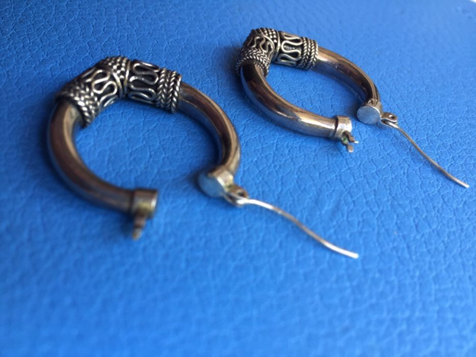 Серьги серебряные. Suarti Ba. 925.