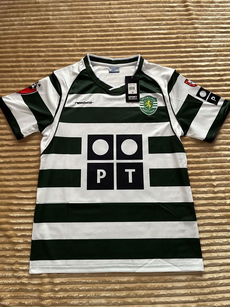 Koszulka Ronaldo Sporting Lizbona 2002/2003 nr 28 – szybka dostawa