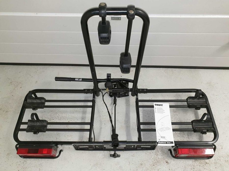 THULE euroclassic 913 ADAPTER bagażnik rowerowy HAK 2 3 rowery UCHYLNY