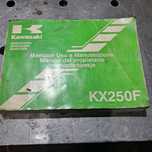 Serwisówka kawasaki kxf 250