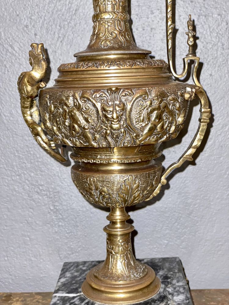Jarro em bronze Renascença Do Século XIX Dourado