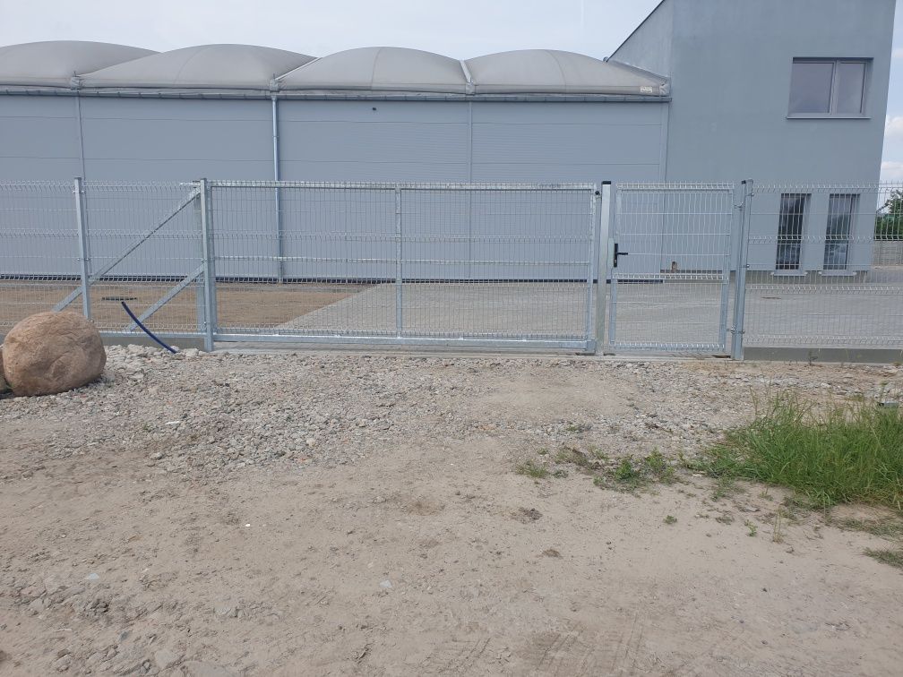 Brama przesuwna bramy przesuwne wjazdowa 4m 5m ocynk Panel 3D