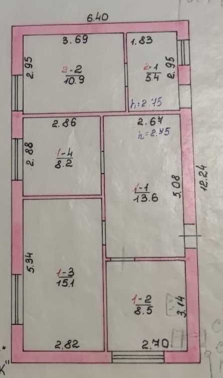 Продаж двох будинків 88,5м2+16,3м2 на 12 сотках, вул.Яблунська. ID:287