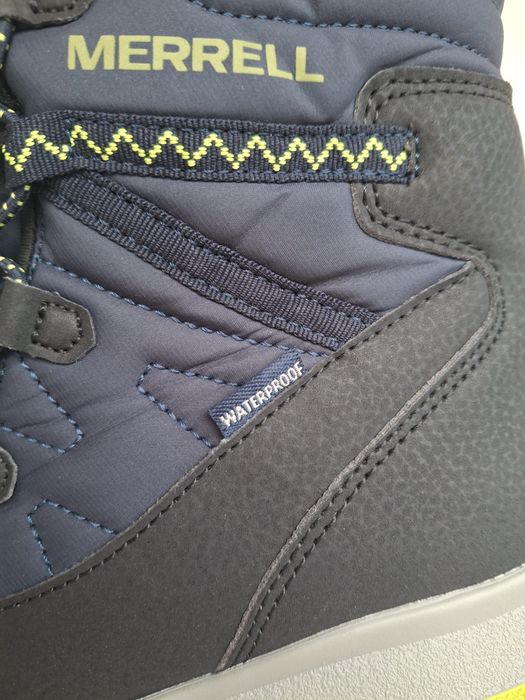 Стильні теплі чоботи, сапоги, для хлопчика Merrell 35,36