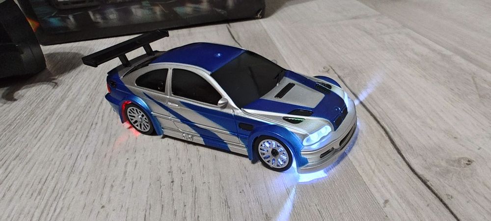 Samochód zdalnie sterowany BMW M3 GT-R E46 do Driftu RC 4wd 1:43 pro