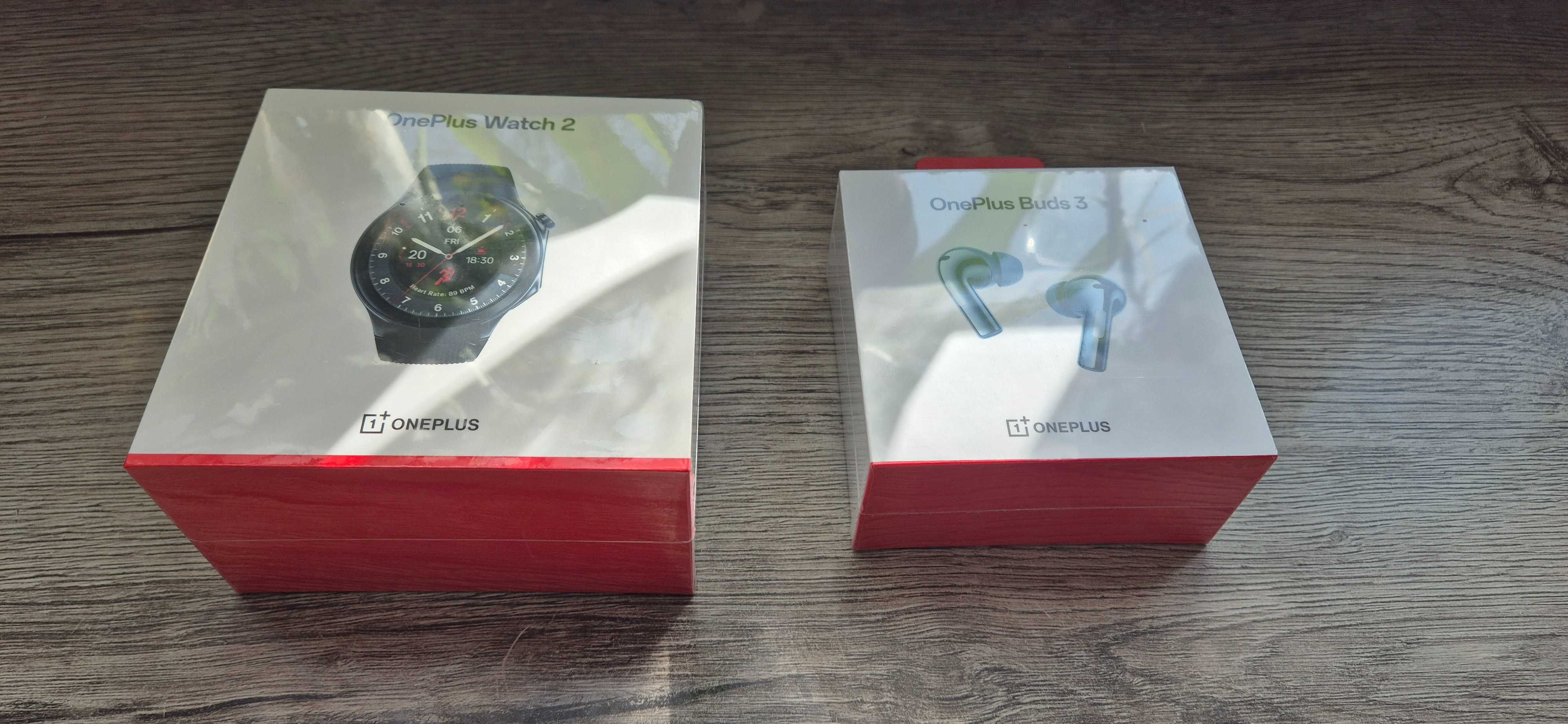 Smartwatch OnePlus Watch 2 + słuchawki, nowy, gwarancja, faktura.