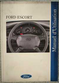 Livro Instruções Ford Escort MKVII