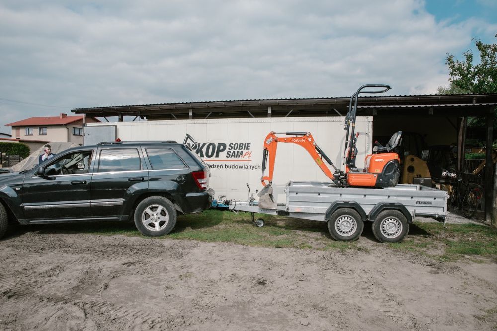WYNAJEM - 3dni - Minikoparka Kubota U10 Mikro-koparka prace ziemne