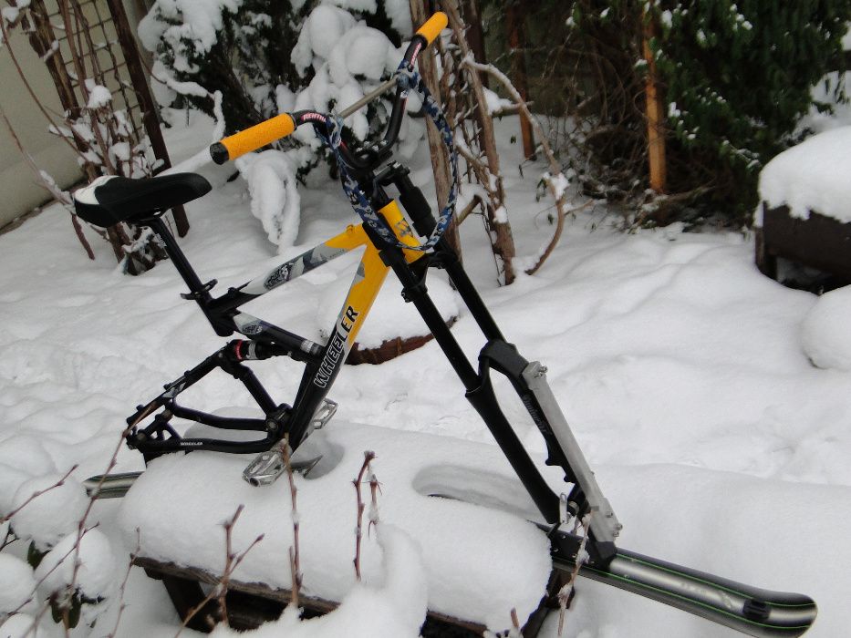 skibike Wheeler Hornet Marzocchi Junior T snowbike FR DH