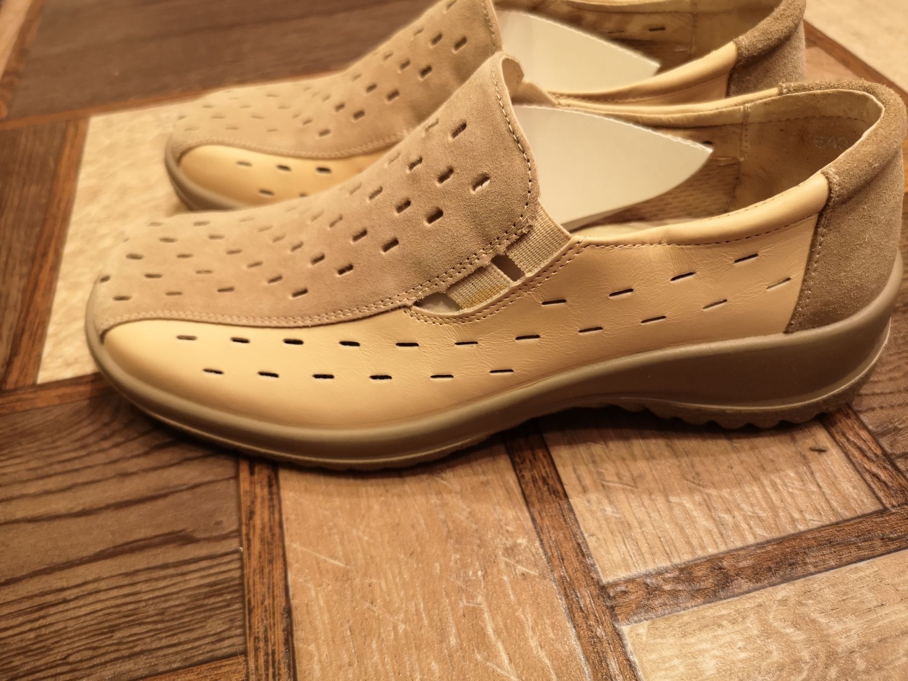 Новые! Туфли лоферы макасины женские, натуральная кожа везде и замш.