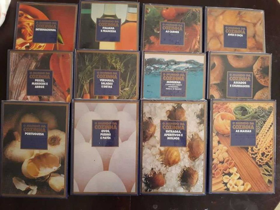 Receitas - O Mundo da Cozinha, 12 Volumes, Ediclube, 2014
