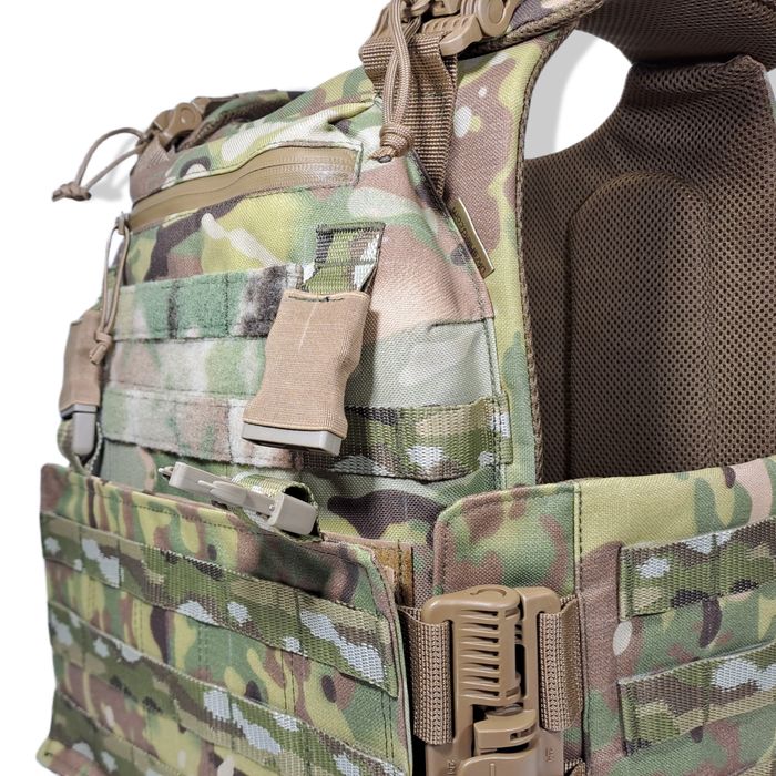 Плитоноска Winner PRO 5 кольорів, 4 швидкоскиди, кишені під балістику.