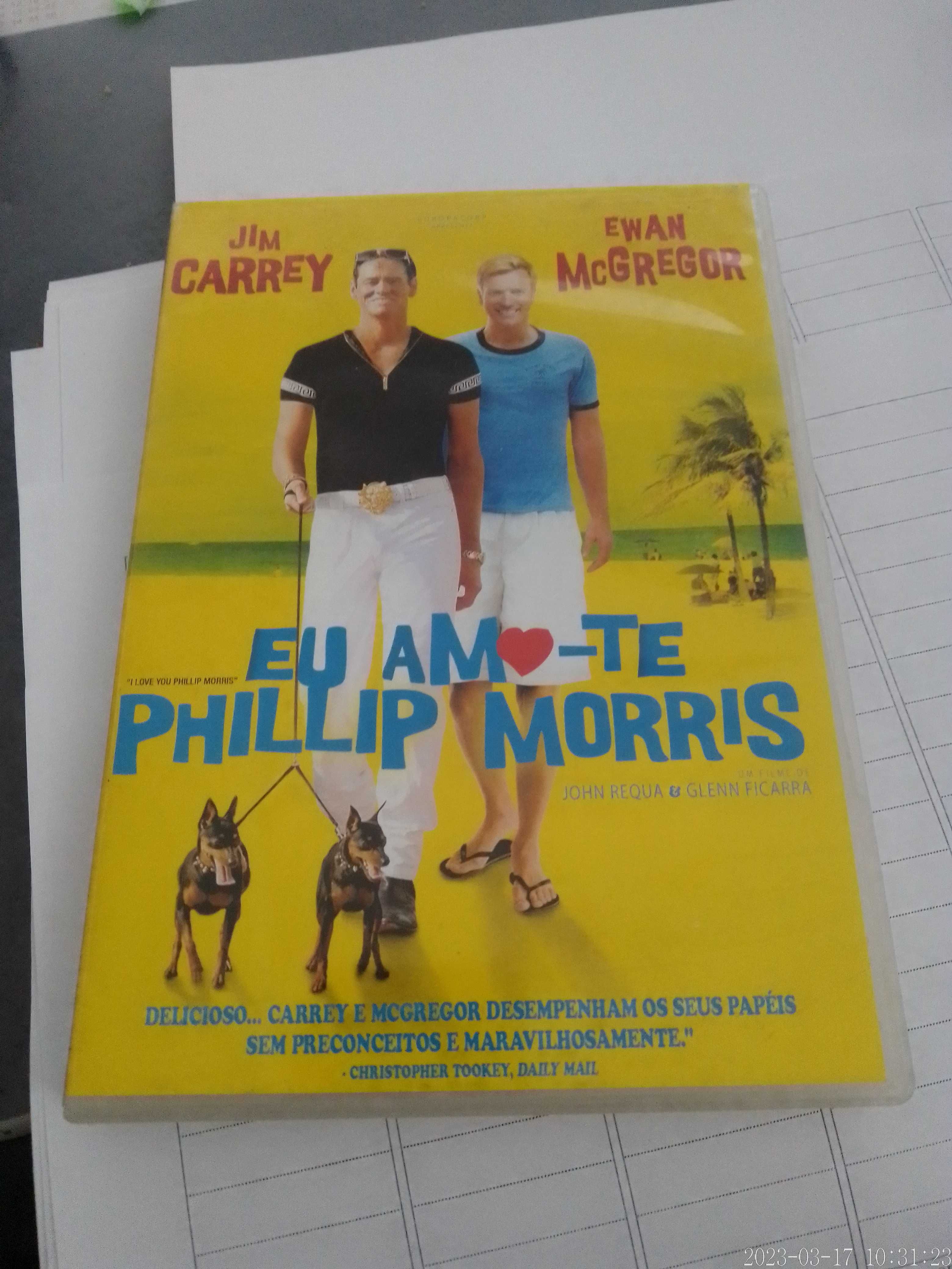 DVD Eu Amo-te Phillip Morris Filme Jim Carrey Ewan McGregor I Love You