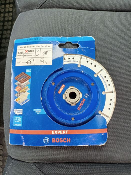 Tarcza do cięcia rur Bosch Expert 125 mm Diamond Pipe Ciut Wheel X- lo