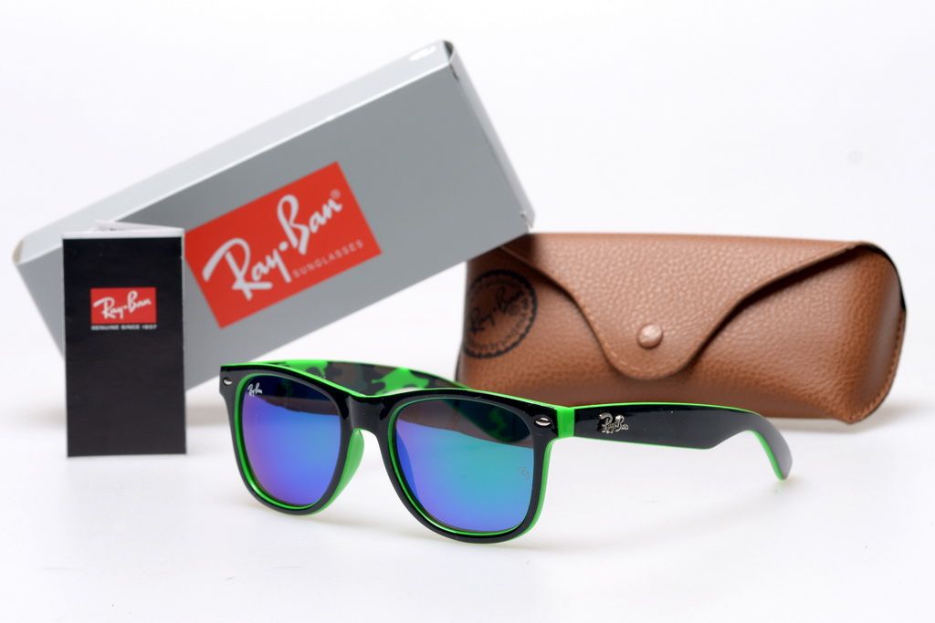 Новинка Солнцезащитные очки Ray Ban Wayfarer 2140a308 защита UV400