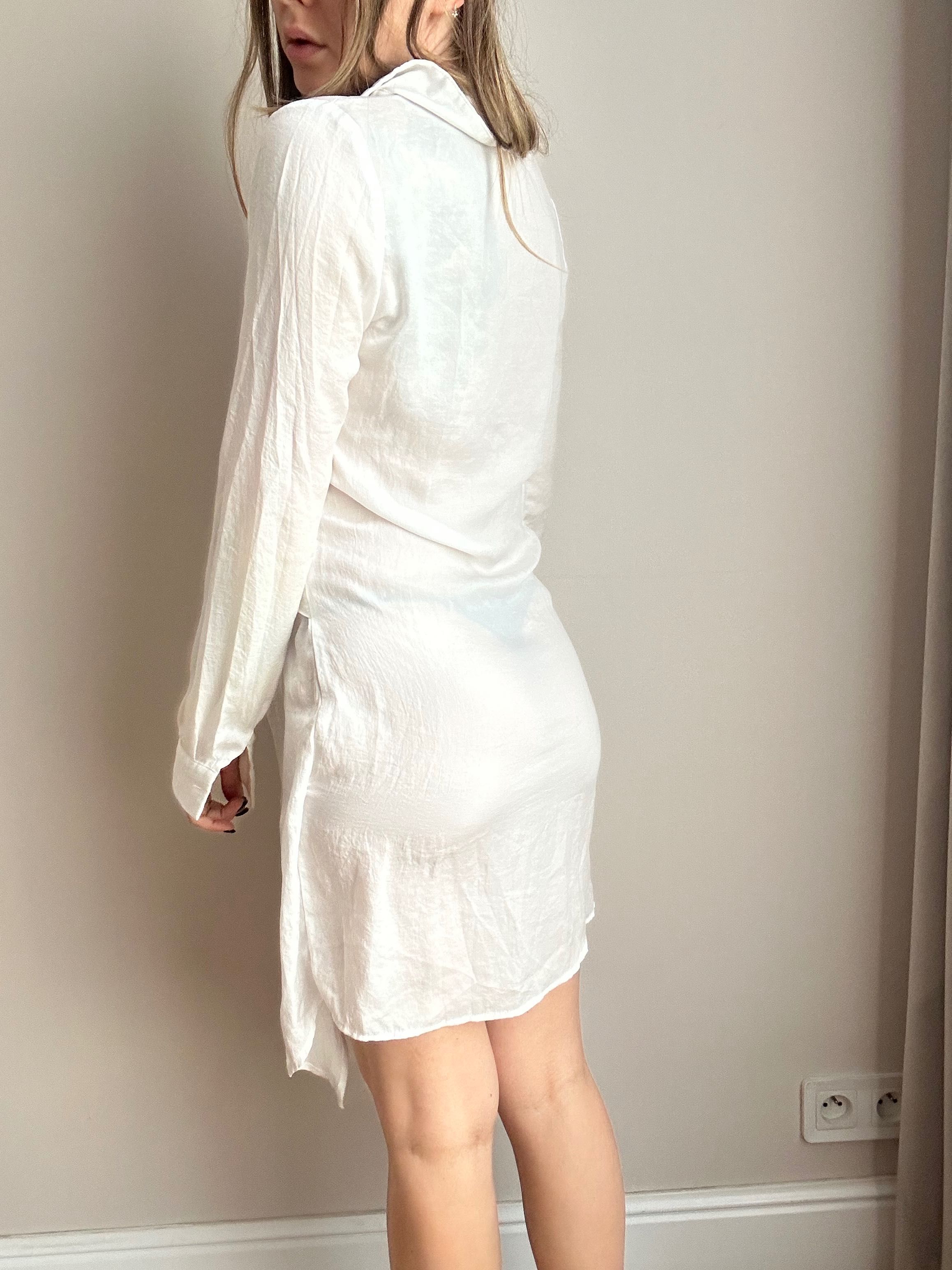 Sukienka biała letnia Missguided S