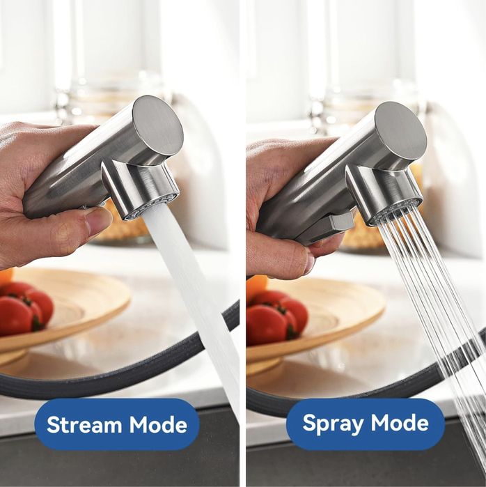 Nowy kran kuchenny obrotowy 360, armatura kuchenna, bateria, wąż