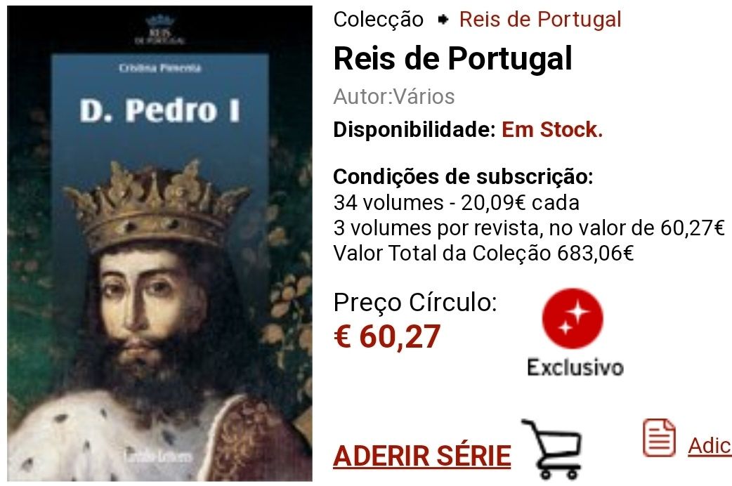 Coleção Reis de Portugal